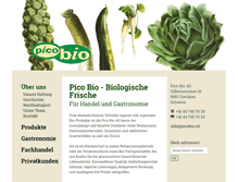 Tablet Screenshot of picobio.ch